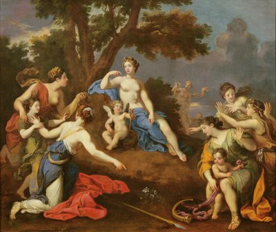 Venus erschafft die Anemone mit dem Blut von Adonis von Bon de Boulogne